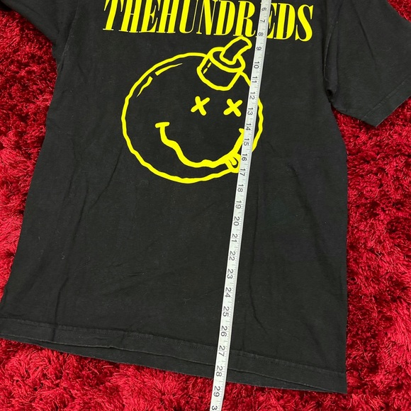 The Hundreds Shirt Black Medium Nirvana Flower Sniffin Kitty Pettin Corporate - Picture 5 of 5